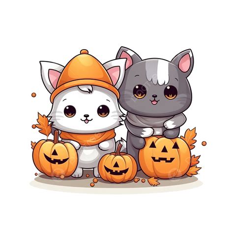 Cute Vector Illustration Animal Friends Going To A Halloween Party