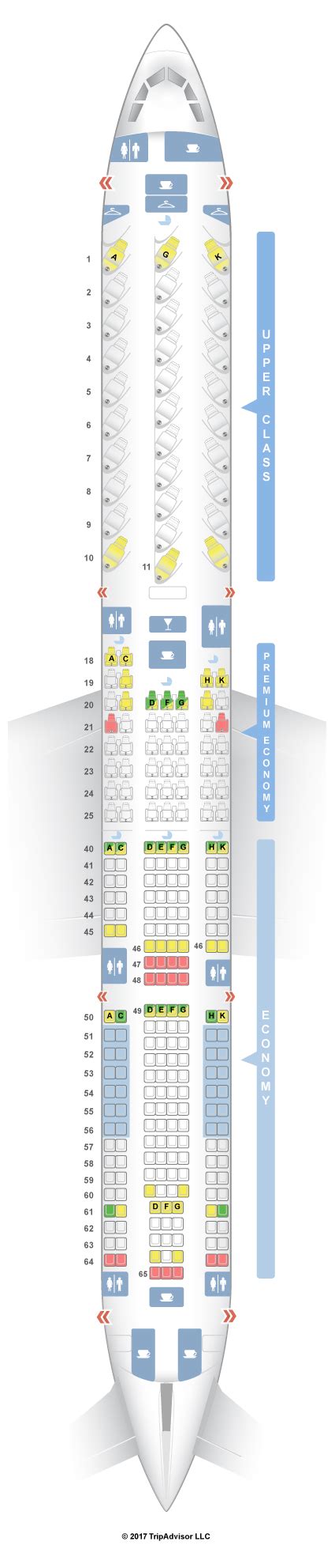 Seatguru Seat Map Virgin Atlantic Airbus A330 300 333 V2