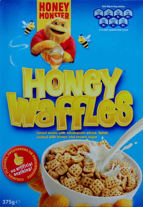 2007 Honey Waffles Issued By Sugar Puffs Cereal