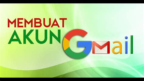 Kalau iya, baiklah, berikut ini ada tata cara dan panduannya. Cara Membuat Akun Gmail - YouTube