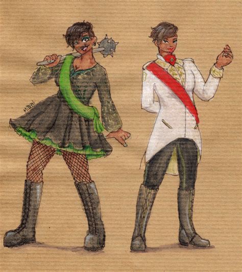 Be Spiteful — Outfits For Bigender Roman And Agender Remus In My