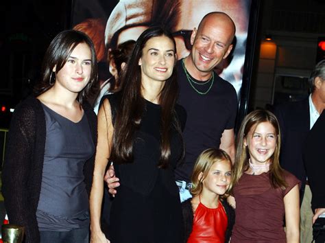 demi moore and bruce willis amicable relationship via the years the magazine life