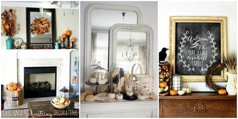 25 Inspiring Fall Mantel Decorating Ideas A Blissful Nest Fall