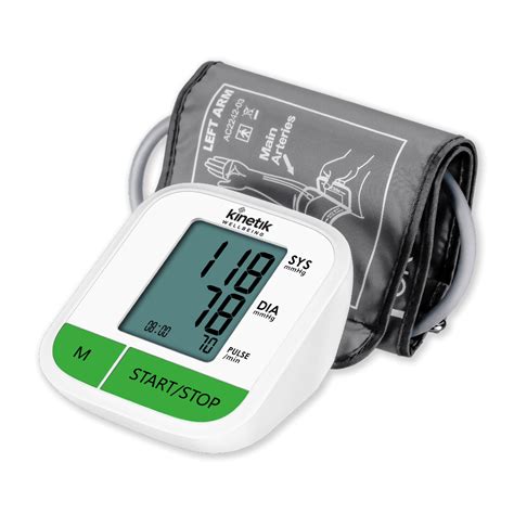 Kinetik Wellbeing Fully Automatic Blood Pressure Monitor Diabetes Uk Shop