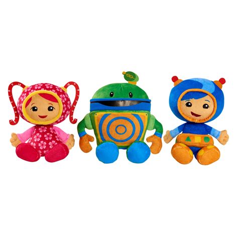 Team Umizoomi Bean Plush 3 Pack Kids Toys For Ages 3 Up Ts And