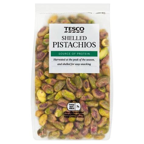 Tesco Shelled Pistachio Nuts 250g Tesco Groceries