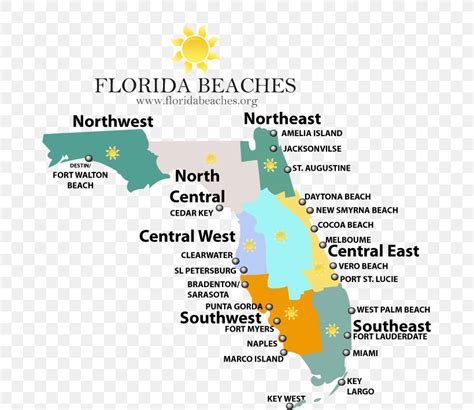 Northern Florida Beaches Map Map Of Spain Andalucia