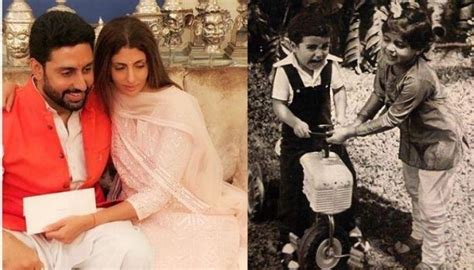 Shweta Bachchan Nanda Shares An Old Picture With Abhishek Bachchan