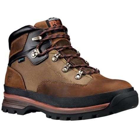 Timberland Pro Mens 6 In Euro Hiker Soft Toe Waterproof Work Boots