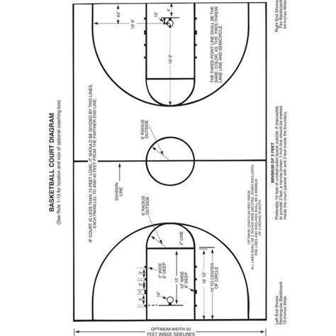 Regulation High School Basketball Backboard Dimensions Basketball