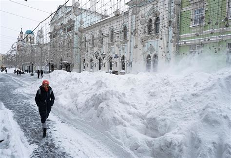 Moscow Hasnt Seen This Much Snow Since 1973 Photos Russia Beyond