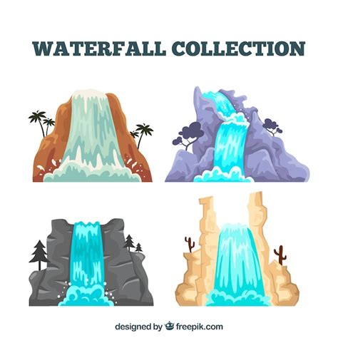 Waterfall Vectors Photos And Psd Files Free Download
