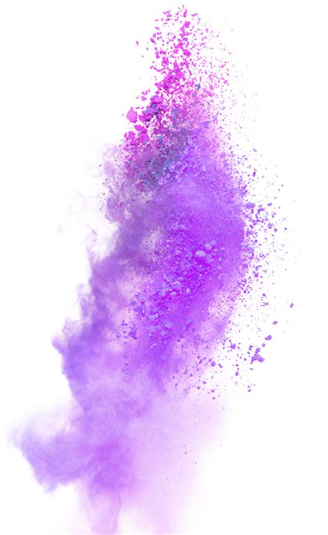 Download Transparent Purple Smoke Transparent Purple Powder Explosion