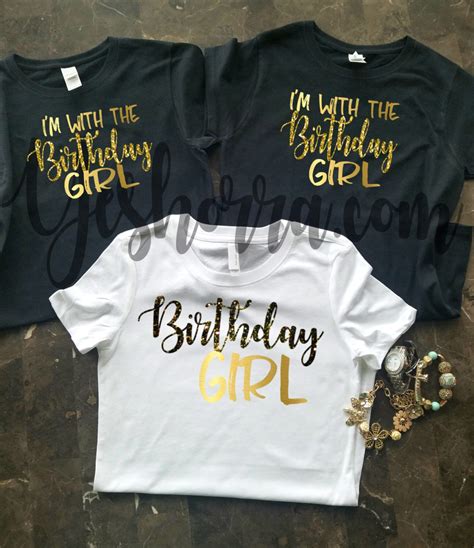 Want to celebrate your birthday in new, custom apparel? Birthday Group Shirts, Birthday Party Shirts, Birthday ...