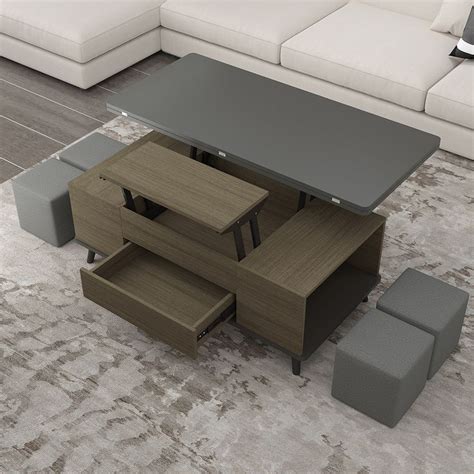 Free Shipping On 5 Pieces Lift Top Coffee Table Set With Storage