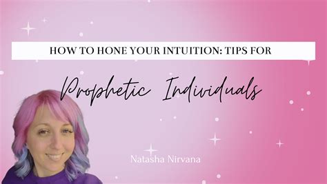 How To Hone Your Intuition Tips For Prophetic Individuals Natasha