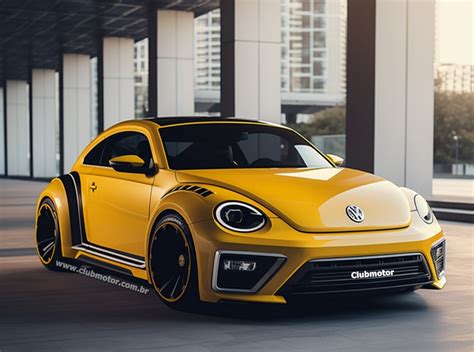 Novo Vw Fusca 2023 O Clássico Brasileiro Ressurge Com Visual Incrível