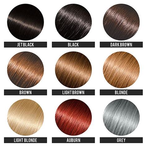 Wig Color Chart From Apohair Choosing The Best Shade For Your Wig