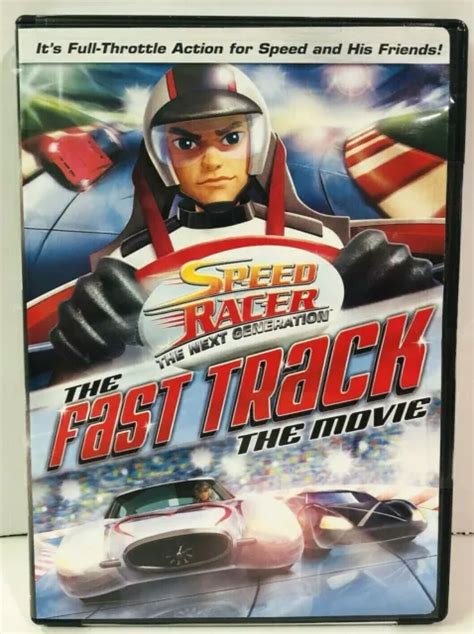 Speed Racer The Next Generation Fast Track Dvd Animated Movie Jeff
