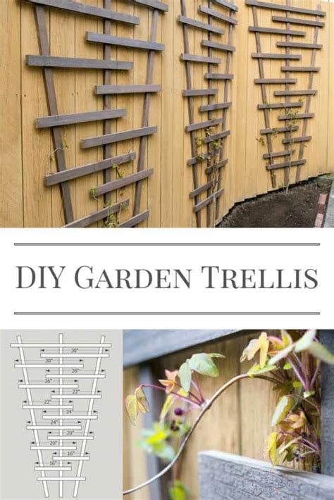Diy Garden Trellis With Free Plans The Handymans Daughter