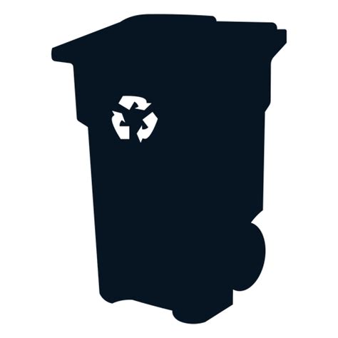 Trash Can Silhouette Png And Svg Design For T Shirts