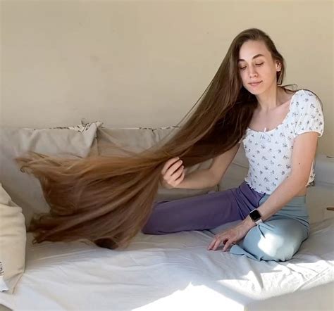 Perfect Definition Long Hair Play Really Long Hair Playing With Hair