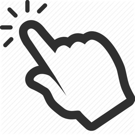 Hand Click Icon Png Free Icons Library