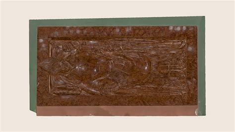 renaissance tombstone of bishop jan lubranski 3d model by fwndk [6590079] sketchfab