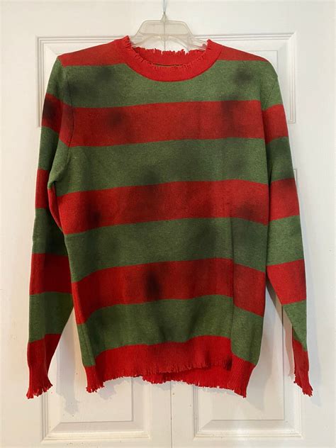 Freddy Krueger Part2 Sweater Jumper Nightmare Elm Street Knit Etsy