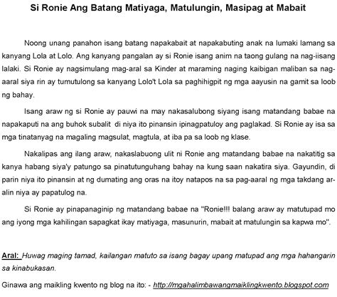 Halimbawa Ng Maikling Kwento Mula Sa Mindanao Kulturaupice