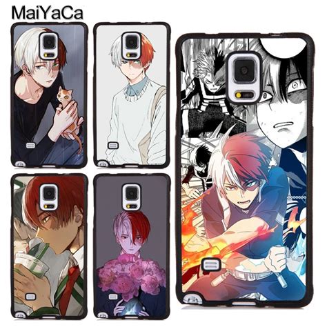 Maiyaca Boku No My Hero Academia Todoroki Coque For Samsung Galaxy S5 S6 S7 Edge S8 S9 S10 Plus