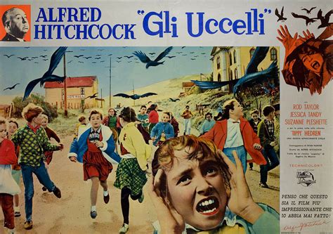 the birds original 1963 italian fotobusta movie poster posteritati