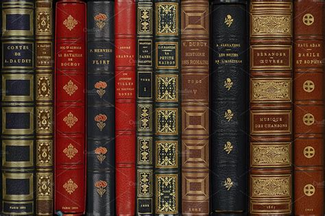 Antique Book Spines Creative Daddy