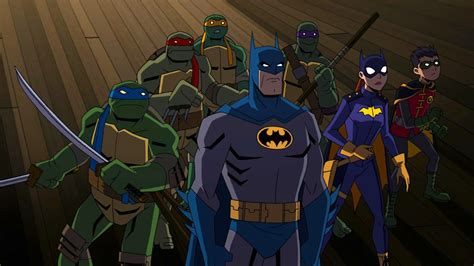 Watch two clips from batman vs. Batman vs Teenage Mutant Ninja Turtles Animated Movie ...