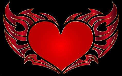 Tribal Heart Love · Free Vector Graphic On Pixabay