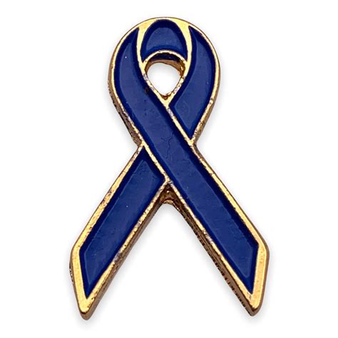 Blue Awareness Ribbon Lapel Pin