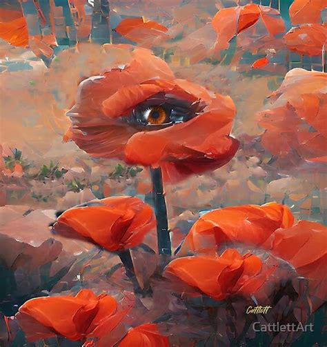 Here Is A Great Impressionism Painting Of Enchanting Poppy Flowers With