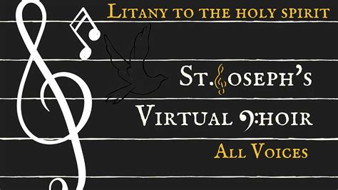 Litany To The Holy Spirit All Voice Parts Preview St Joseph Virtual