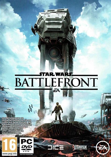Star Wars Battlefront 2015 Windows Box Cover Art Mobygames