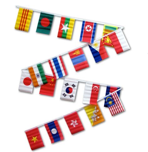International Flag Streamers Flag Streamers And Party Decorations