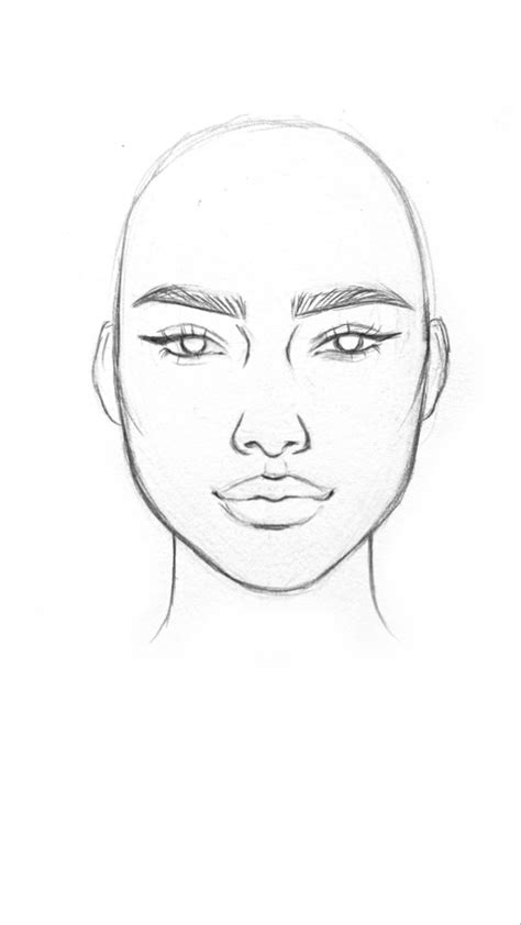 Human Face Sketch Female Face Drawing Human Drawing Mini Drawings