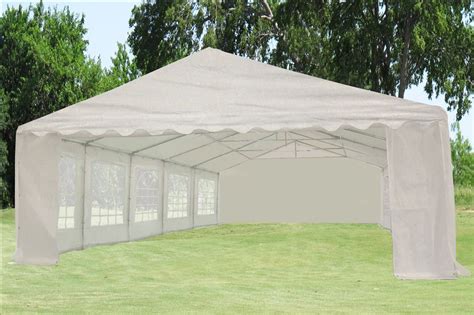 Product titlezenstyle 10'x30' white outdoor gazebo canopy wedding. 32 x 20 Heavy Duty White PVC Tent Canopy Gazebo