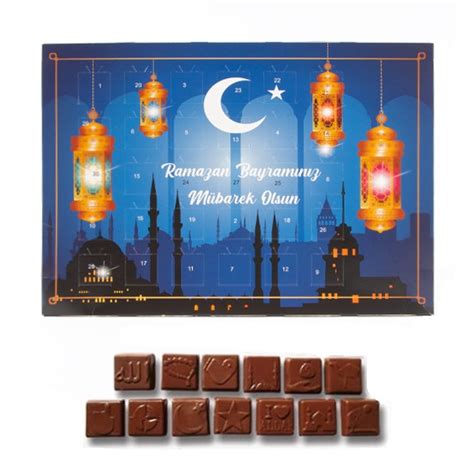 Ramadan Kalender Mit Belgischer Schokolade Und 30 Türchen Ab 3 Stück