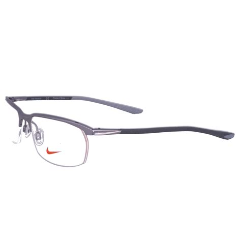 Nike Eyeglasses 6070 070 Gunmetal Modified Rectangle Men 53x17x135 886895354202 Ebay