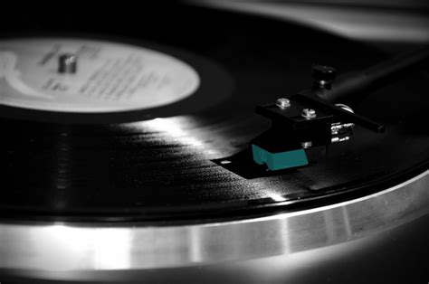 Free Images Music Vinyl Turntable Black And White Vintage Play