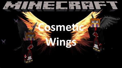 Cosmetic Wings Mod Minecraft 1122 Mod Showcase Youtube