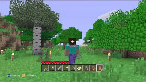 Minecraft Xbox 360 Missingno Visual Glitch Capes Youtube
