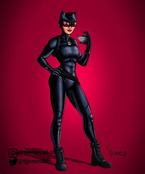 Artstation Catwoman Redrawn