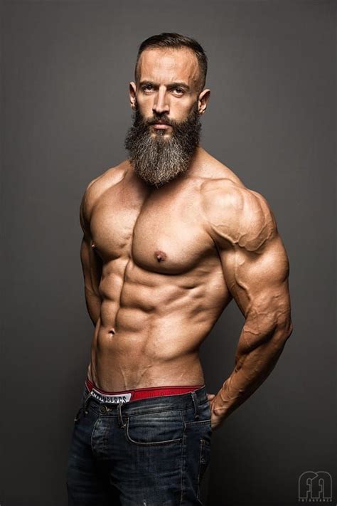 Muscles Dad Bods Handsome Older Men Male Pattern Baldness Beard Hairstyle Super Human