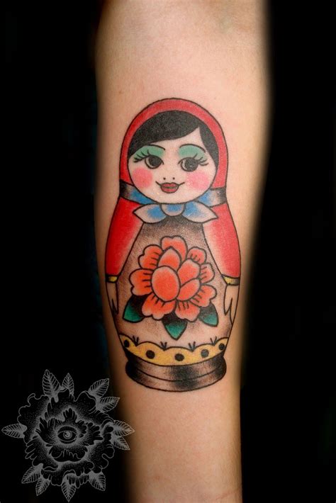 Voodoo dolls tattoo and body piercing, jasper, in. yep, I'm obsessed with nesting doll tattoos | Doll tattoo ...